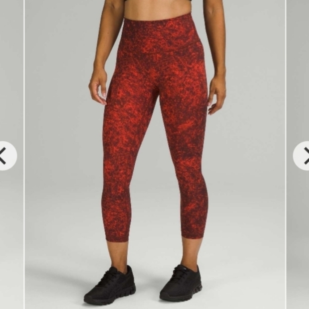Lululemon Wunder Train‎ crop,2021 leggings, lenght 23",Everlux